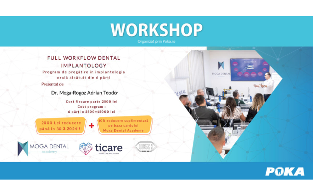 Full workflow in dental implantology