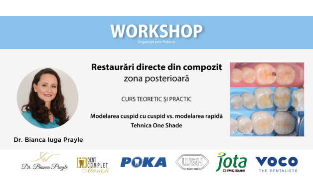 RESTAURARI DIRECTE DIN COMPOZIT - ZONA POSTERIOARA