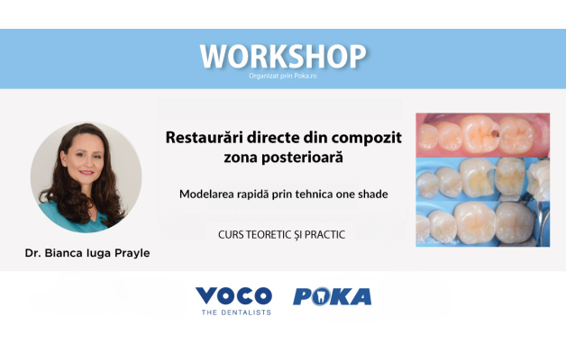 RESTAURARI DIRECTE DIN COMPOZIT - ZONA POSTERIOARA