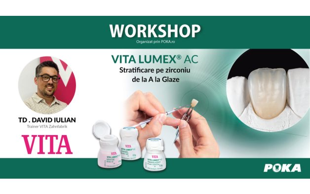 VITA Lumex AC:  Stratificare pe zirconiu - de la A la Glaze