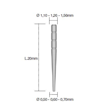 MATRIX PLUS 0.70mm pivoti fibra sticla