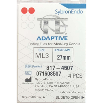 Ace TF Adaptive file ML3 27 mm 4 buc/cut 817-4507