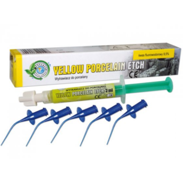 Yellow Porcelain Etch 2ml CERKAMED
