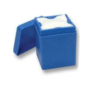Clinique Cutie suport comprese nesterile albastra