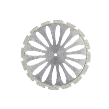 Clinique Disc DS020 nemontat cu degajare, muchie diamantata zimtata D=40mm Grosime = 0.25mm