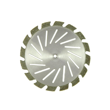 Clinique Disc DS021 nemontat cu degajare, muchie diamantata zimtata  D=40mm Grosime = 0.25mm