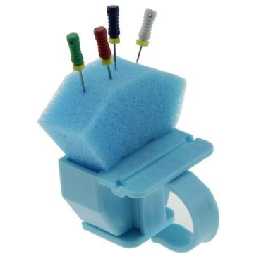 Clinique Endo kit autoclavabil albastru, inel mare + inel mic + burete