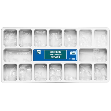 Kit Coroane Transparente Pentru Dintii De Lapte 64buc 1912 TOR VM