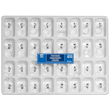 Kit Coroane Transparente Pentru Posteriori 64buc 1911 TOR VM
