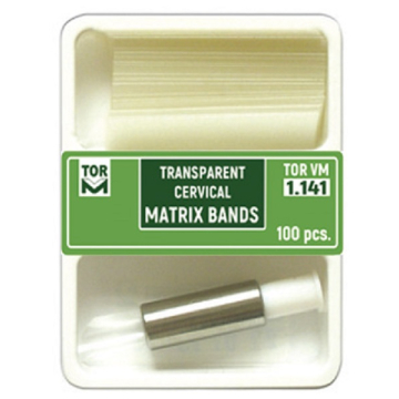Kit Matrice Celuloid Cervicale Cu Former 100buc 1141 TOR VM