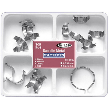 Kit Matrice Metalice Conturate 0.035mm Cu Cleste 18buc 1320 TOR VM