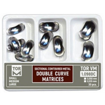 Kit Matrice Sectionale Conturate 0.035mm Dublu Curbate Large 30buc 1098DC TOR VM