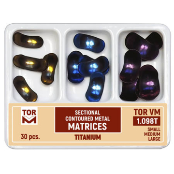 Kit Matrice Sectionale Conturate Titan 0.03mm 30buc 1098T Tor VM