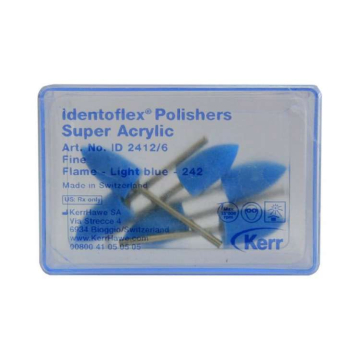 Kit Super acrylic polishers fine ID2412/6