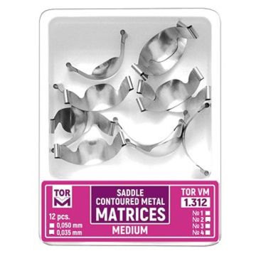 Matrice Metalice Rezerva Conturate Medium 0.035mm 12buc 1312-3 TOR VM