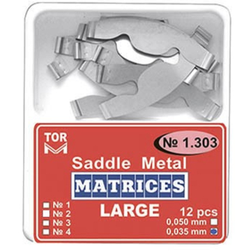 Matrice Metalice Rezerva Large 0.035mm 12buc 1303-1 TOR VM