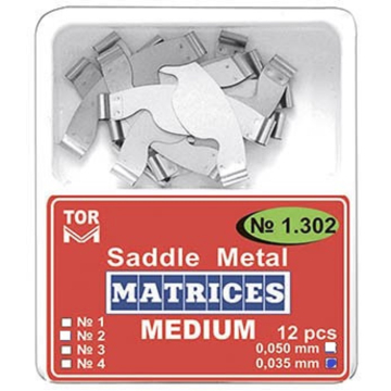 Matrice Metalice Rezerva Medium 0.035mm 12buc 1302-3 TOR VM