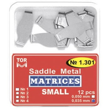 Matrice Metalice Rezerva Small 0.035mm 12buc 1301-3 TOR VM