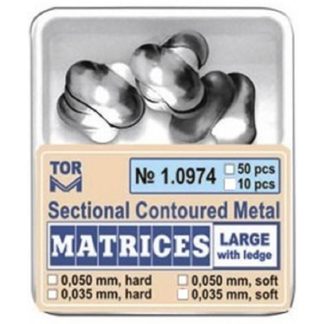 Matrice Sectionale Conturate 0.035mm Large Cu Bordura Hard 10buc 10974 TOR VM