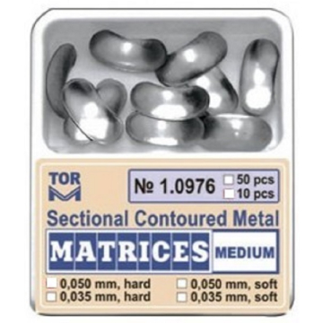 Matrice Sectionale Conturate 0.035mm Medium Hard 10buc 10976 TOR VM