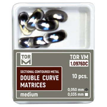 Matrice Sectionale Conturate 0.050mm Dublu Curbate Large 10buc 10976DC TOR VM
