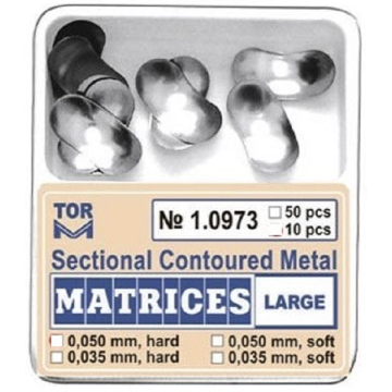 Matrice Sectionale Conturate 0.050mm Large Hard 10buc 10973 TOR VM
