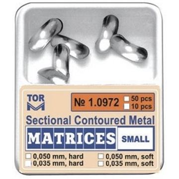 Matrice Sectionale Conturate 0.050mm Small Hard 10buc 10972 TOR VM