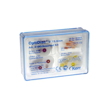 Optidisc Assorted Kit 4190 - discuri asortate de finisare si lustruire, 80 buc/cut
