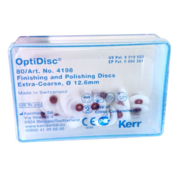 Optidisc refill 4198 12.6mm - discuri de finisare, granulatie extra-dura, 80 buc/cutie