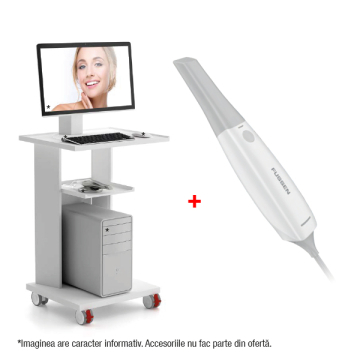 Pachet: Scanner Intraoral S6500 FUSSEN + Etajera Trolley Atlas-Network Station AS3R
