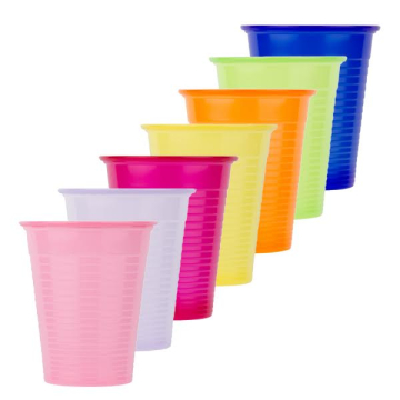 Pahare plastic 100 buc/set