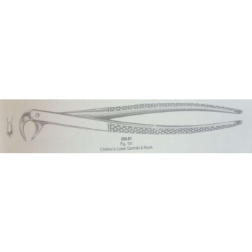 Pin cleste extractie copii radacini inf 200-81