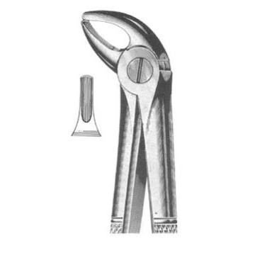 PIN Cleste extractie incisiv & canin inf. 200-08