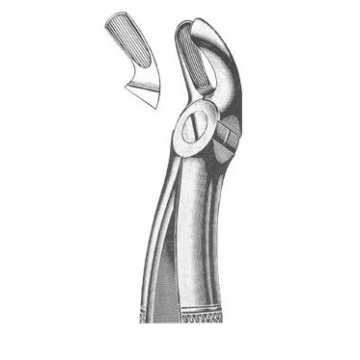 PIN Cleste extractie molar de minte sup. 200-15