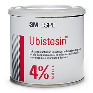 UBISTESIN 50 CARPULE/CUT Cod CIM W70059001