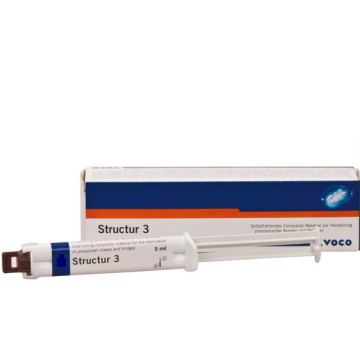 Voco Structur 3 A3 5ml compozit autopolimerizabil pentru lucrari provizorii