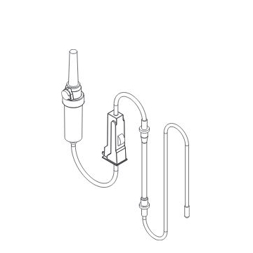 WH Furtun Irigare pentru Implantmed 3.80m