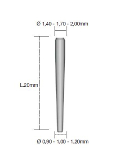 A-TECH MATRIX PLUS 2| PIVOTI FIBRA STICLA REFF 1.00 MM