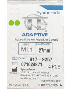 Ace TF Adaptive file ML1 27 mm 4 buc/cut 817-8257