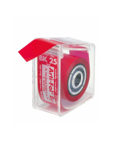 BK 25 Arti-Foil 8 micr. rosu - 2 parti- rulou de 20m in dozator