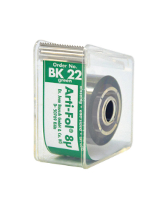 BK22 ARTI- FOIL 8 MICR. VERDE 22 MM-1 PARTE- RULOU DE 20M IN DOZATOR