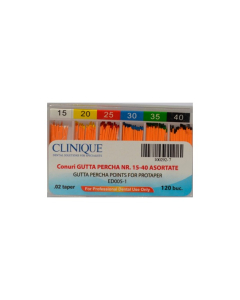 Clinique conuri gutaperca 120 buc/cutie
