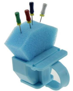 Clinique Endo kit autoclavabil albastru, inel mare + inel mic + burete