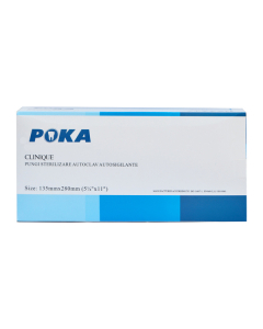 CLINIQUE PUNGI STERILIZARE AUTOCLAV AUTOSIGILANTE 135 X 280MM-200BUC/CUTIE