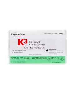 Conuri gutaperca K3/K3XF .04/.20 ASS 50buc/cut 825-0400
