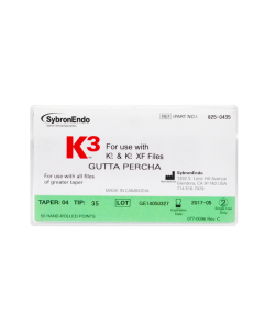 Conuri gutaperca K3/K3XF .04/.30 50buc/cut 825-0435