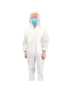 Costum de protectie cu gluga