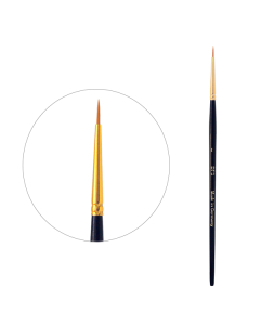 DFS Pensula ceramica par sintetic nr. 0