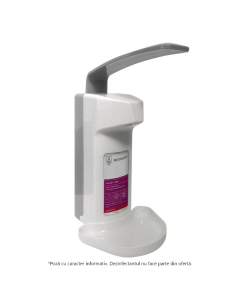 Dispenser plastic cu baza tavita pentru flacon de 500ml