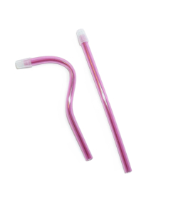 DM Aspiratoare saliva fuchsia 100buc./pg